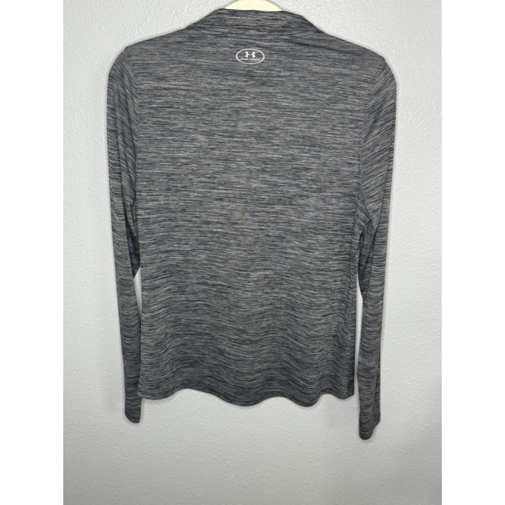 Women’s Under Armour Gray Long Sleeve Shirt Size LG - Picture 3 of 4